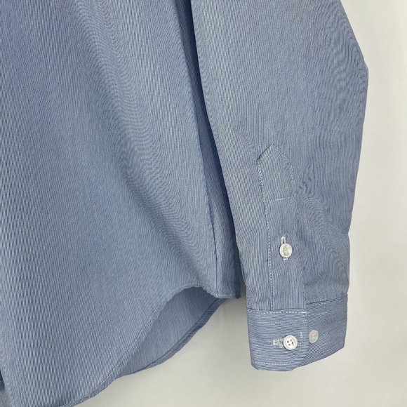 Cowgirl Co Shirt Womens Medium M Button Blue White Embroidered Western - Picture 4 of 7